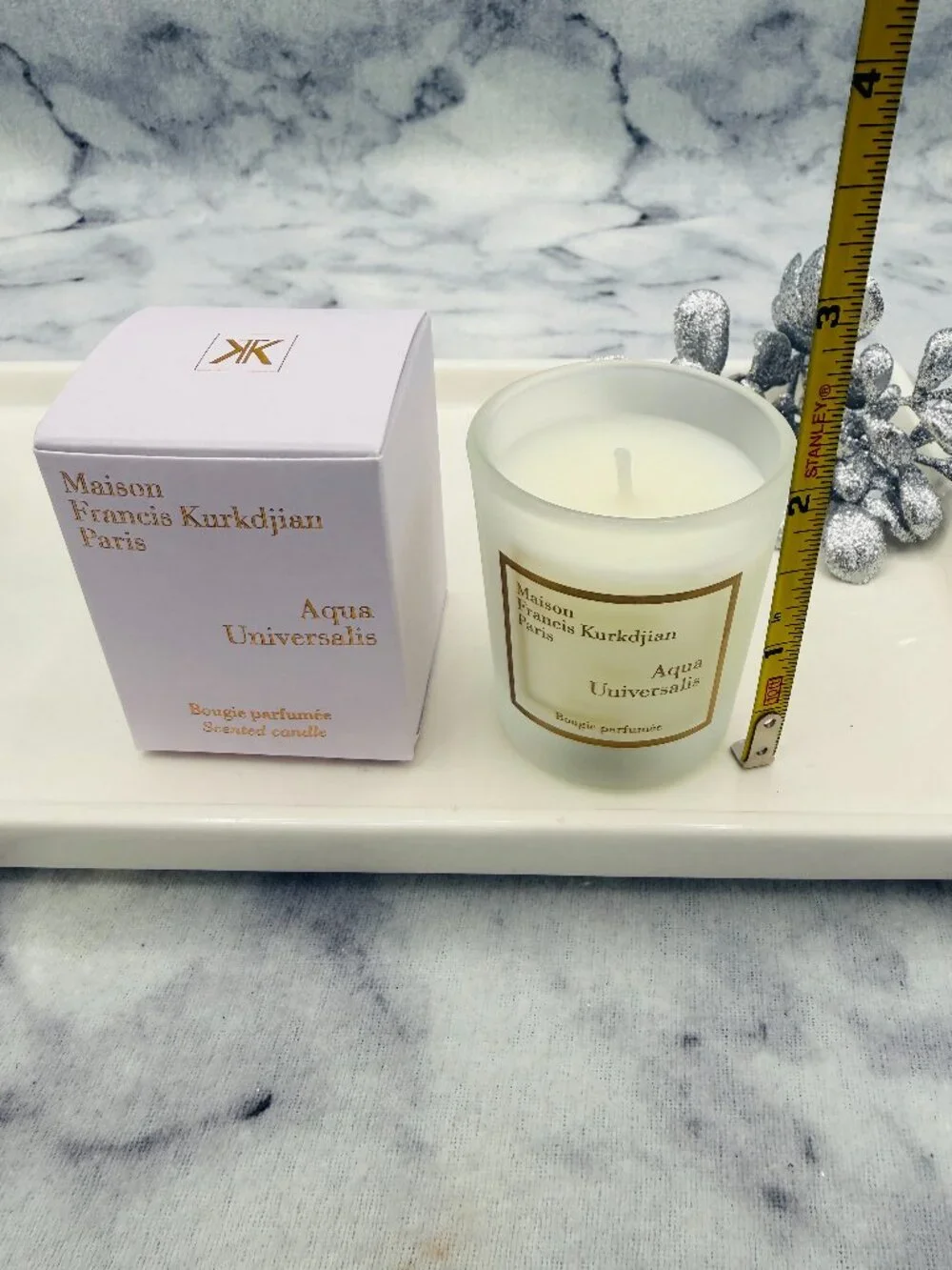 Maison Francis Kurkdjian Aqua Universalis Scented Candle,Travel30g,1oz-BOXED-NEW